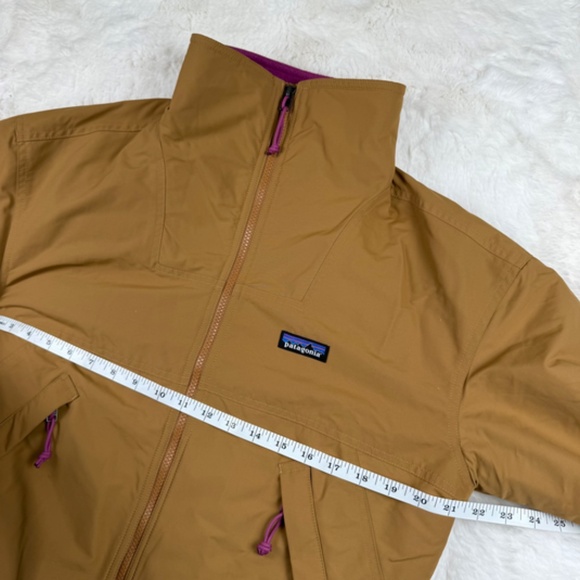 Patagonia Women's Shelled Synchilla Jacket Nest Brown & Amaranth Pink Medium - Picture 4 of 8
